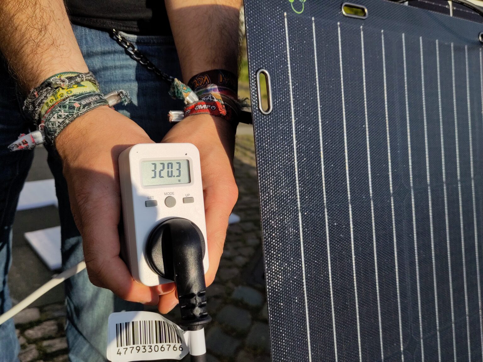 Anlagen für Vorführungen im Nachhaltigkeitszentrum Balkon Solar Kiel